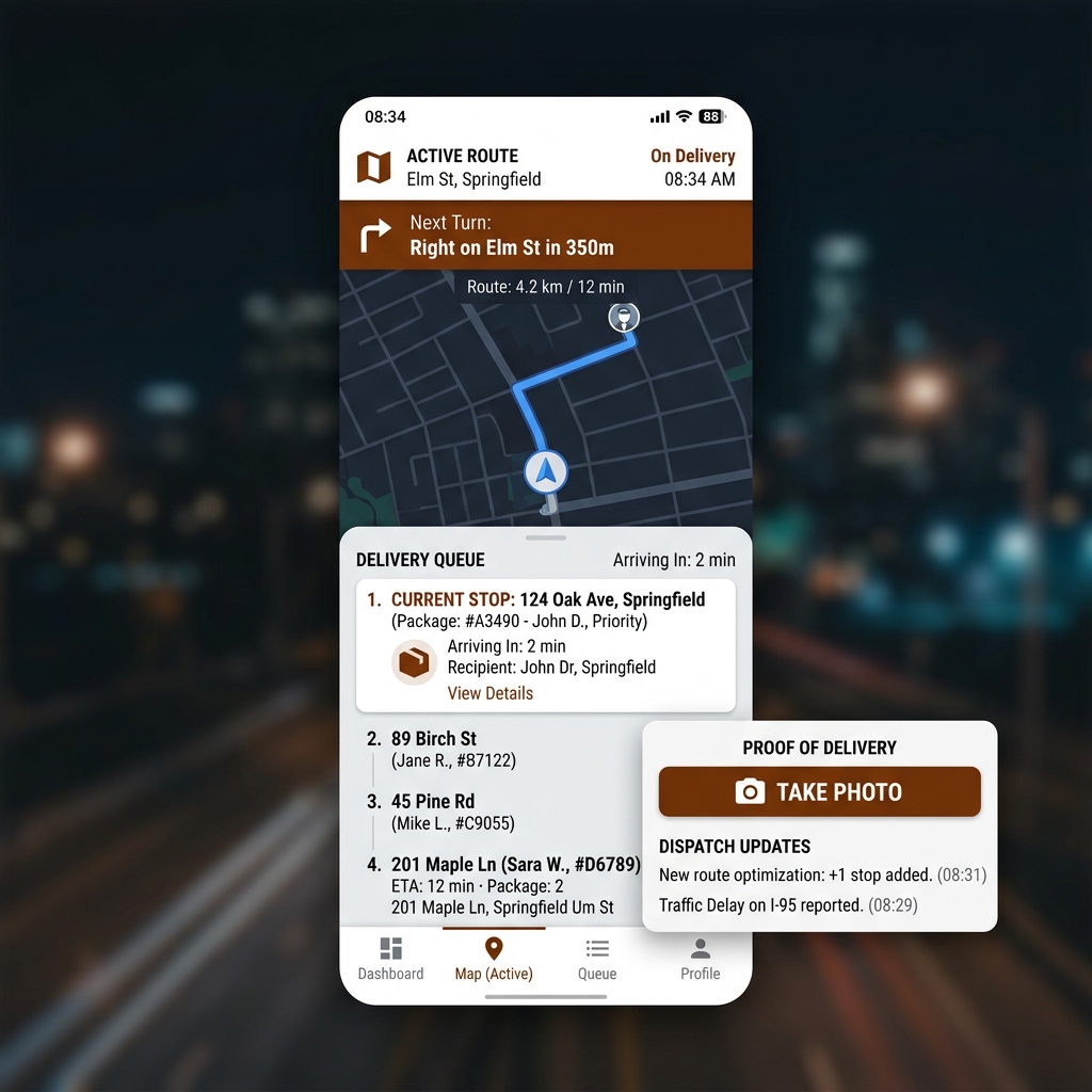 DeliverDirect Driver App